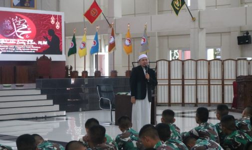Kadet Mahasiswa S1 Unhan RI Selenggarakan Maulid Nabi Muhammad SAW 1444 H