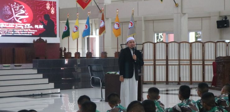 Kadet Mahasiswa S1 Unhan RI Selenggarakan Maulid Nabi Muhammad SAW 1444 H