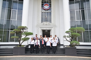 Unhan RI Terima Audiensi Divisi Pengamanan, Penyelamatan dan Manajemen Intern (DPMI) Bank Indonesia