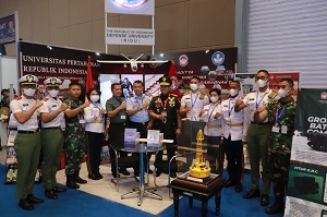 Unhan RI Berpartisipasi dalam Indo Defense 2022 Expo & Forum di JIEXPO Kemayoran
