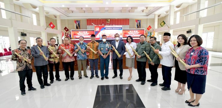 Rektor Unhan RI Menerima Kunjungan Kerja Spesifik Komisi I DPR RI.