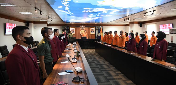 Mahasiswa S2 Program Studi Manajemen Bencana, Fakultas Keamanan Nasional Unhan RI Melaksanakan Studi Visit Ke BASARNAS