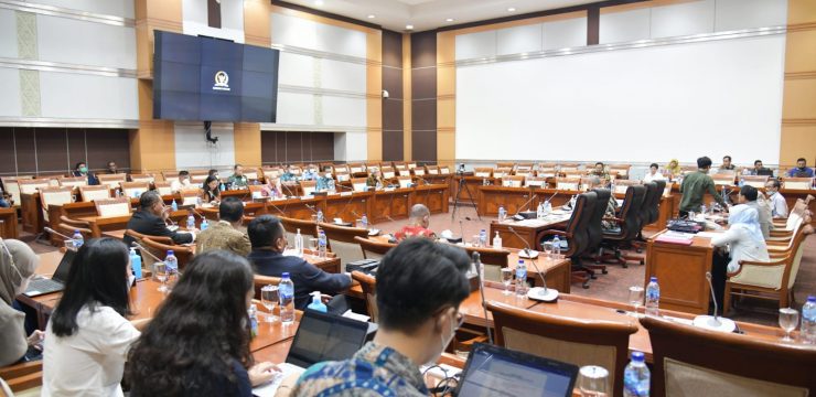 Rektor Unhan RI Menghadiri Rapat Dengar Pendapat Umum dengan Komisi I DPR RI
