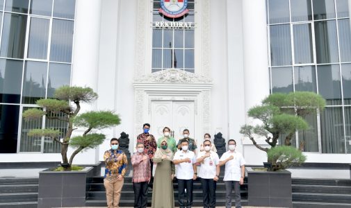 Universitas Pertahanan RI Menerima Kunjungan Visitasi Universitas Trilogi.
