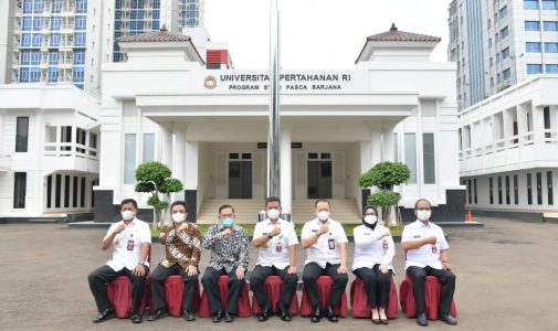 Rektor Unhan RI Menerima Kunjungan Direktur PT. Bantaran Pesat Barat.