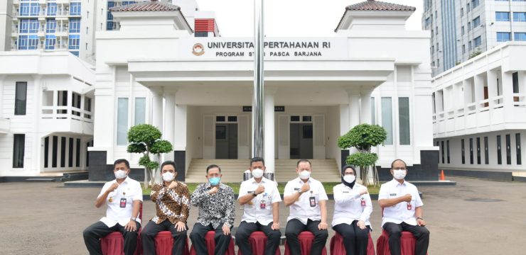 Rektor Unhan RI Menerima Kunjungan Direktur PT. Bantaran Pesat Barat.
