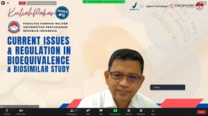 FFM Unhan RI Laksanakan Kuliah Pakar bertajuk “Current Issues & Regulation in Bioequivalence & Biosimilar Study”