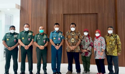 Rektor Universitas Pertahanan RI Melaksanakan Audiensi dengan Rektor Universitas Indonesia
