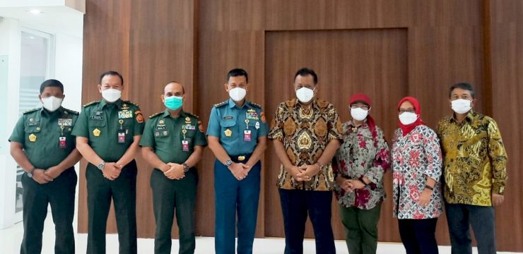 Rektor Universitas Pertahanan RI Melaksanakan Audiensi dengan Rektor Universitas Indonesia