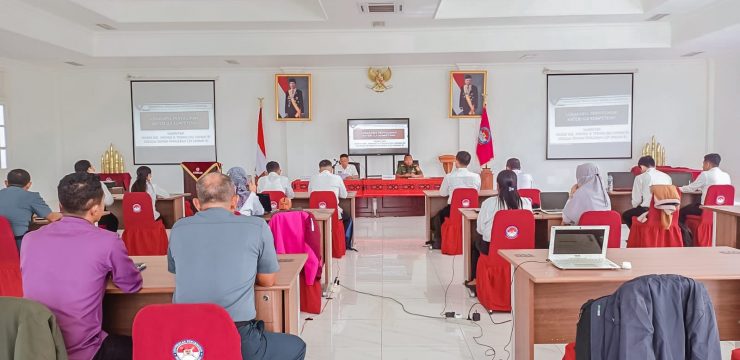 Calon Lembaga Sertifikasi Profesi Unhan RI Selenggarakan Lokakarya Penyusunan Materi Uji Kompetensi (MUK) Skema Sertifikasi Profesi Program D3/Vokasi Unhan RI.