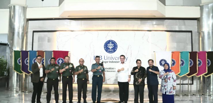 Rektor Unhan RI Melaksanakan Audiensi Dengan Rektor IPB