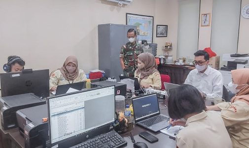 Tim Desk UPA Layanan Uji Kompetensi CLSP Unhan RI Melaksanakan Awal Uji Kompetensi Skema Kewiraan Sub Skema Wawasan Kebangsaan dan Bela Negara.