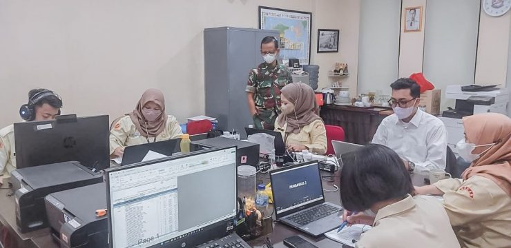 Tim Desk UPA Layanan Uji Kompetensi CLSP Unhan RI Melaksanakan Awal Uji Kompetensi Skema Kewiraan Sub Skema Wawasan Kebangsaan dan Bela Negara.
