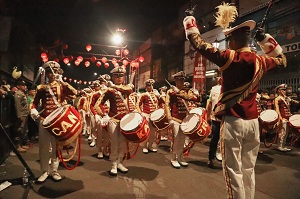 Kadet Mahasiswa Unhan RI ikut berpartisipasi Dalam  Acara Budaya CGM Bogor Street Festival 2023