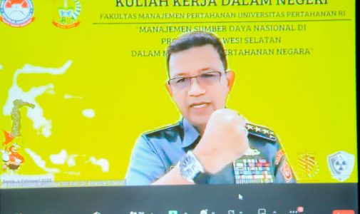 Rektor Unhan RI Membuka Kegiatan Kuliah Kerja Dalam Negeri Fakultas Manajemen Pertahanan Unhan RI TA. 2022/2023.