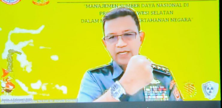 Rektor Unhan RI Membuka Kegiatan Kuliah Kerja Dalam Negeri Fakultas Manajemen Pertahanan Unhan RI TA. 2022/2023.