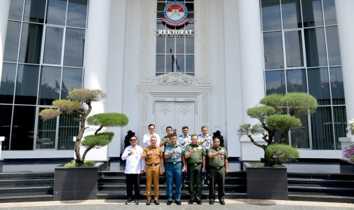 Rektor Unhan RI Menerima Kunjungan Audiensi Wakil Bupati Natuna.