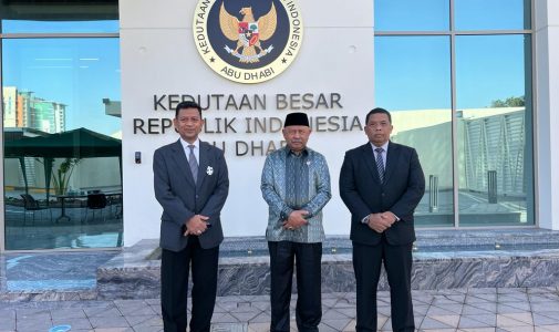 Rektor Unhan RI Melaksanakan Courtesy Call Dengan Duta Besar RI Untuk UAE.