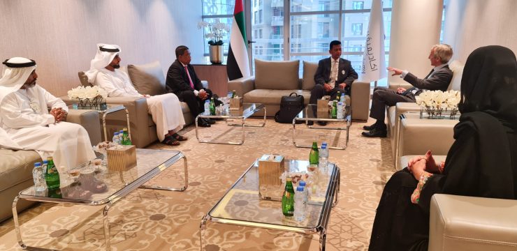 Rektor Unhan RI Melaksanakan Kunjungan Ke Rabdan Academy Uni Emirat Arab (RA UAE)