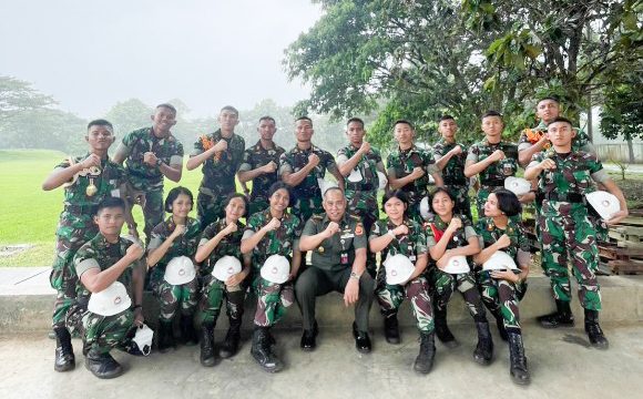 Prodi Teknik Sipil Fakultas Sains dan Teknik Pertahanan Unhan RI Melaksanakan Kuliah Lapangan di Pusat Pendidikan Zeni TNI AD.