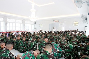 Civitas Akademik Unhan RI Peringati Isra Mi’raj Nabi Muhammad Saw 1444 H