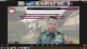 Fakultas Strategi Pertahanan Unhan RI Laksanakan Seminar Kuliah Kerja Dalam Negeri (KKDN)