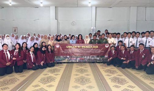Program Studi Damai dan Resolusi Konflik FKN Unhan RI Melaksanakan Pengabdian Kepada Masyarakat di SMA ABBS Surakarta.