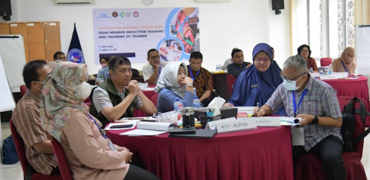 Hari Ke-3 Emergency Medical Teams (EMTs) Pilot Training WHO-RIDU, Difokuskan Pada Tema Klinis dan Kesehatan Masyarakat.