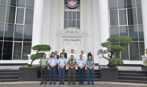 Wakil Rektor IV Unhan RI Menerima Kunjungan Delegasi The Malaysian Command and Staff Course (Joint) Serial 52/2023 Malaysia (MCSC)