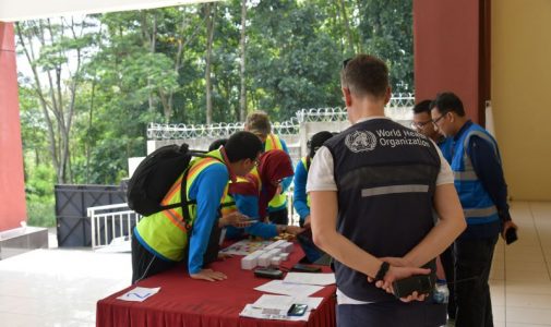 Hari Ke-4 Emergency Medical Teams (EMTs) Pilot Training WHO-RIDU, Difokuskan pada Kegiatan Simulasi Darurat Bencana.