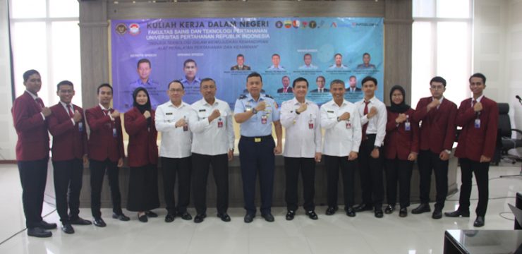 Kuliah Kerja Dalam Negeri Prodi Teknologi Persenjataan FSTP Unhan RI Membahas Pemenuhan Kebutuhan Teknologi Persenjataan untuk Mendukung Kemandirian Alpal Hankam.