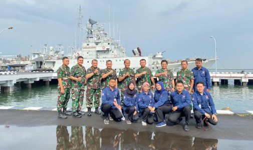 Kegiatan Study Visit Mahasiswa S2 Prodi Strategi Pertahanan Laut Cohort-9, mengupas tentang Strategi Pertahanan Laut Guna Menghadapi Ancaman Non Militer Untuk Mewujudkan Poros Maritim Dunia.