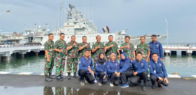Kegiatan Study Visit Mahasiswa S2 Prodi Strategi Pertahanan Laut Cohort-9, mengupas tentang Strategi Pertahanan Laut Guna Menghadapi Ancaman Non Militer Untuk Mewujudkan Poros Maritim Dunia.