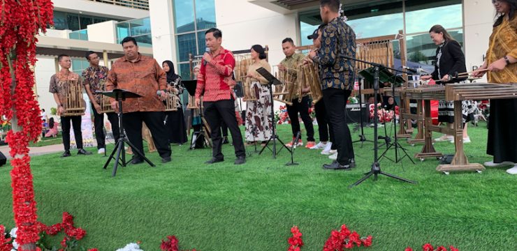 Kadet Mahasiswa Unhan RI Mengikuti Festival Wonderful Indonesia 2023 di Abu Dhabi