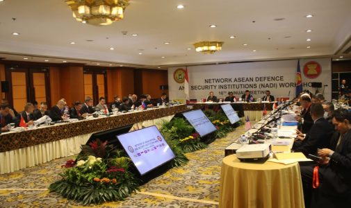 Universitas Pertahanan RI Menghadiri Kegiatan 16th Annual Meeting, Track II NADI Workshop Dengan Tema Strengthening Defence and Security for ASEAN as “Epicentrum of Growth”.