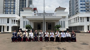 Unhan RI Menerima Kunjungan Courtesy Call Delegasi the National Security Programme of the Canadian Forces College