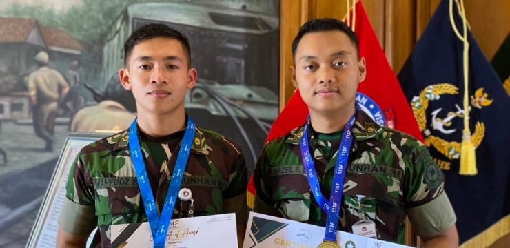 Kadet Mahasiswa Kedokteran Fakuktas Kedokteran dan Ilmu Kesehatan Unhan RI Memenangkan Gold Medal Pertama serta Meraih Penghargaan Spesial Award dari Malaysia Young Scientist Organization (MYSO)
