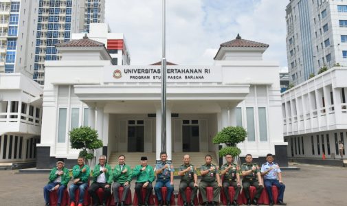 Rektor Unhan RI Menerima Kunjungan Audiensi Ketua Yayasan Pembela Tanah Air