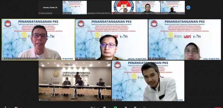 Fakultas Sains dan Teknologi Pertahanan Universitas Pertahanan RI Tandatangani Perjanjian Kerja Sama (PKS) dengan Universitas Indonesia, Universitas Pradita, Perusahaan Perseroan (Persero) PT Len Industri, PT INTI