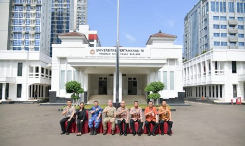 Unhan RI Menerima Kunjungan Atase Pertahanan Ministry of Defence United Kingdom.
