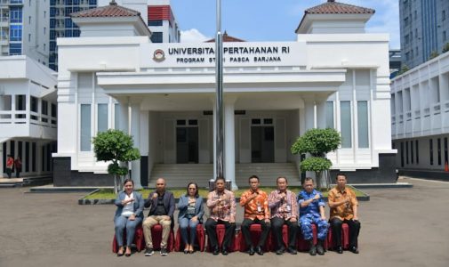 Unhan RI Menerima Kunjungan Delegasi Kementerian Pertahanan Timor Leste.