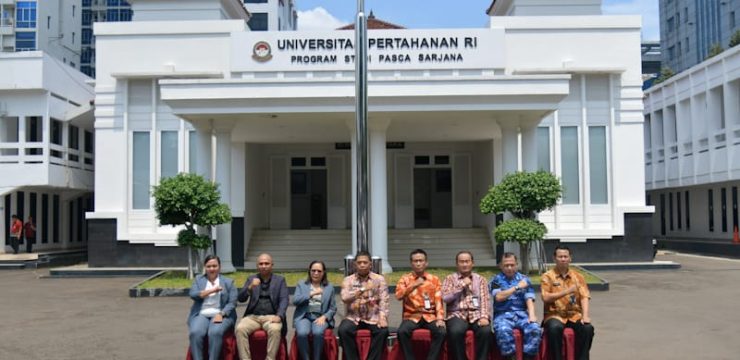 Unhan RI Menerima Kunjungan Delegasi Kementerian Pertahanan Timor Leste.