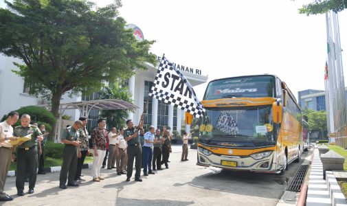 Unhan RI Selenggarakan Mudik Bersama Bagi Civitas Akademika Unhan RI TA.2023.
