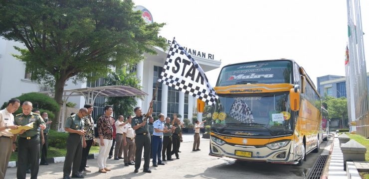 Unhan RI Selenggarakan Mudik Bersama Bagi Civitas Akademika Unhan RI TA.2023.