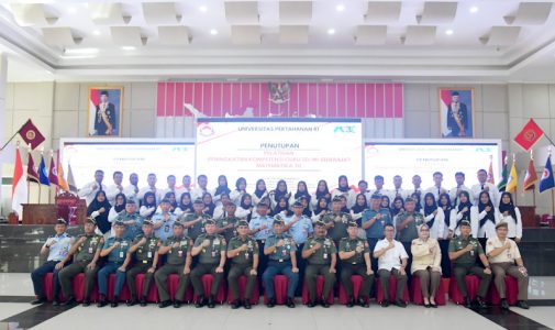 Rektor Unhan RI Secara Resmi Menutup Kegiatan Pelatihan Peningkatan Kompetensi Matematika Untuk Guru Penggerak SD/MI Daerah Tertinggal/Terpencil