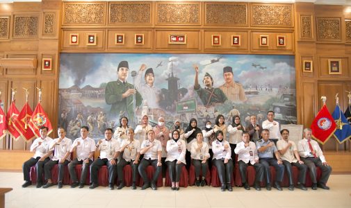 Fakultas Farmasi Militer Unhan RI dan Dinas Kesehatan Kabupaten Bogor, Melaksanakan Rapat Koordinasi Kerjasama Tridharma Perguruan Tinggi