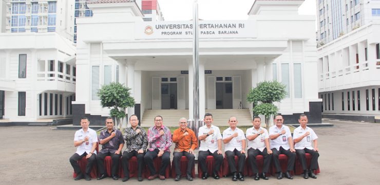 Rektor Unhan RI Menerima Kunjungan Delegasi Yayasan Karunia Untuk Negeri.