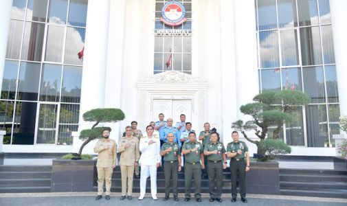 Universitas Pertahanan RI Menerima Kunjungan Delegasi National Defence University Pakistan.