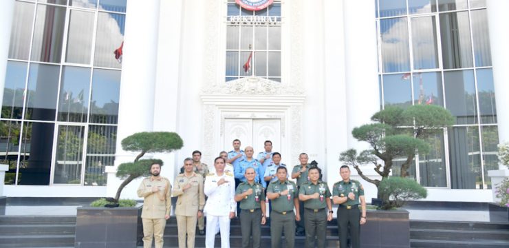 Universitas Pertahanan RI Menerima Kunjungan Delegasi National Defence University Pakistan.