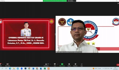 Prodi Sarjana Kedokteran FKIK Unhan RI Laksanakan Kuliah Pakar Seri-4 bertajuk “Emerging Disease Update”